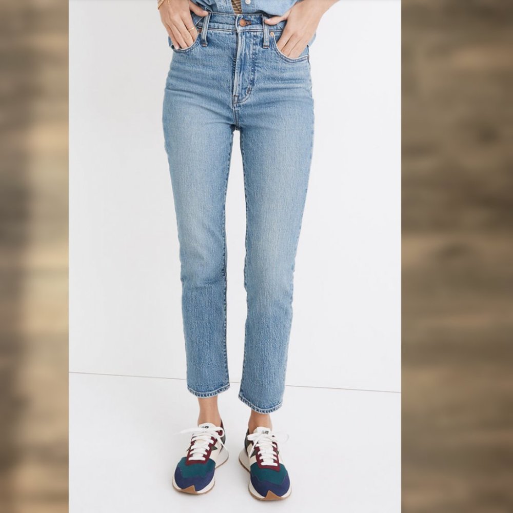 Madewell: The Petite Perfect Vintage Jean in Banner Wash
